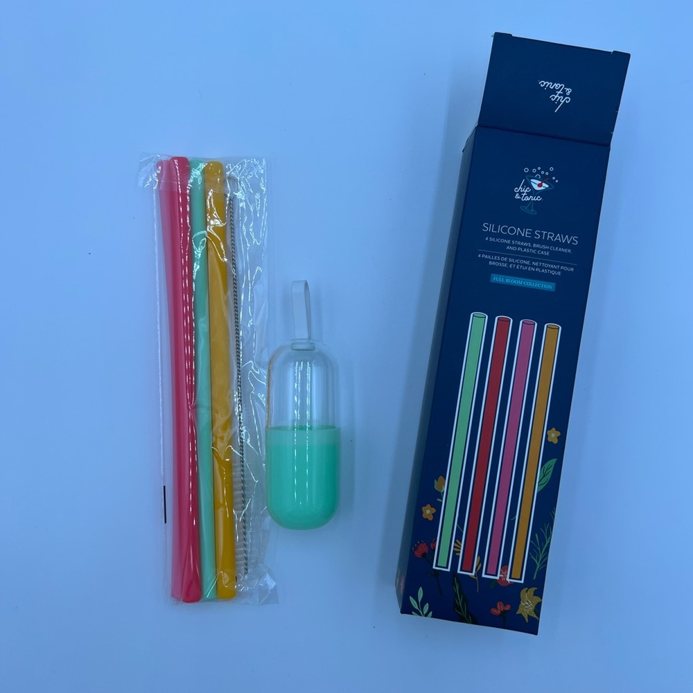 Silicone Straws for the Go Green Girl